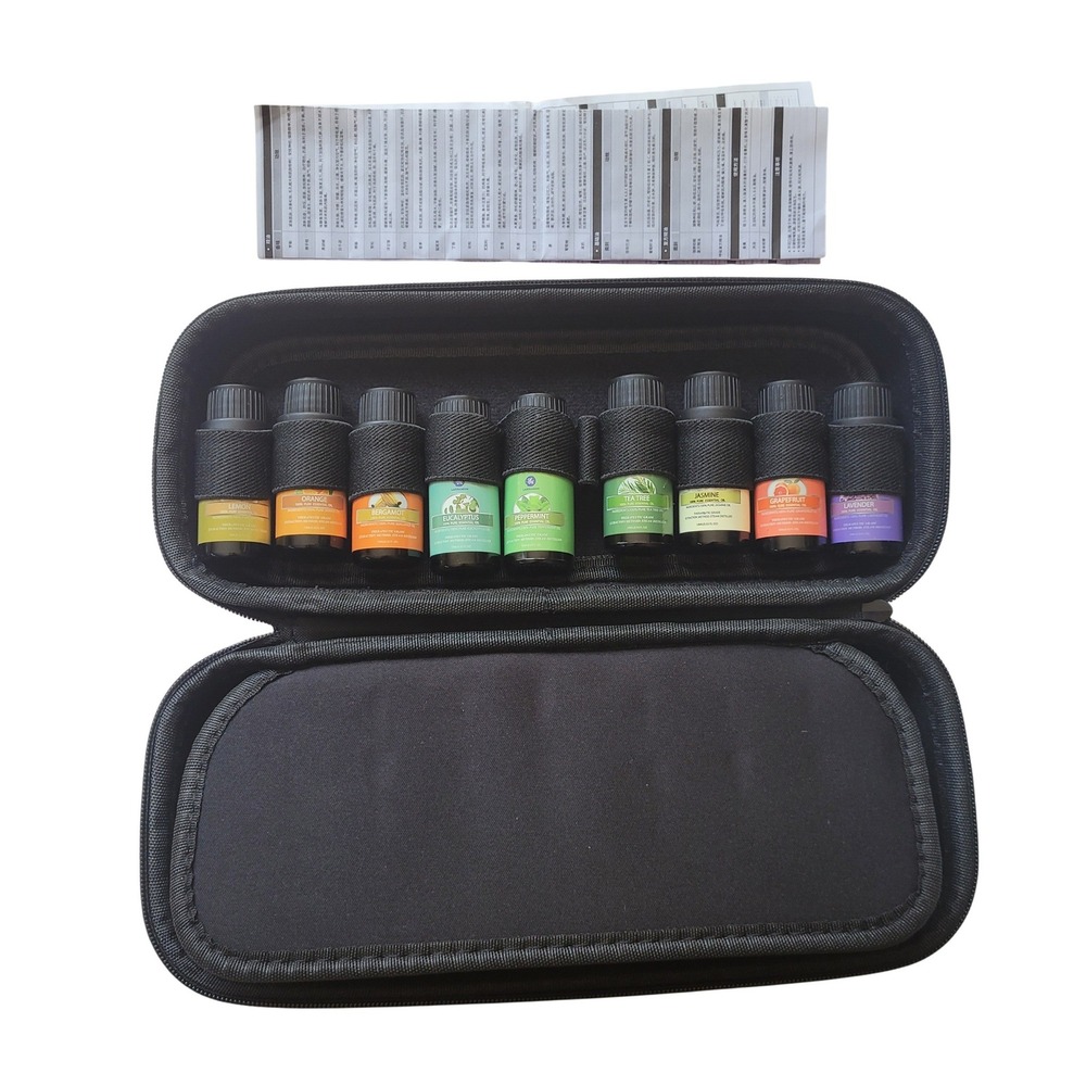 Lagunamoon Essential Oils 16 Lot Therapeutic Grade 10ml Case
